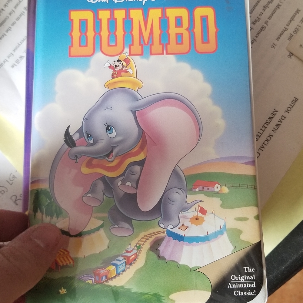 Disney's Dumbo black diamond edition VHS